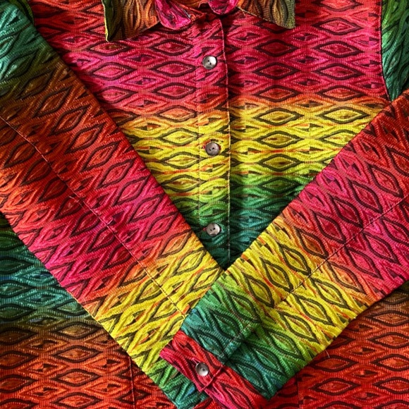 Chico’s colorful blazer - Picture 3 of 3